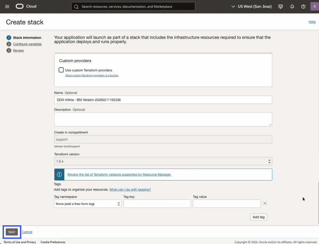 create_stack_information